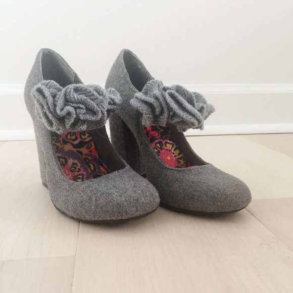 Rocket Dog Heather Grey Pumps Size 7 - Picture 2 of 9